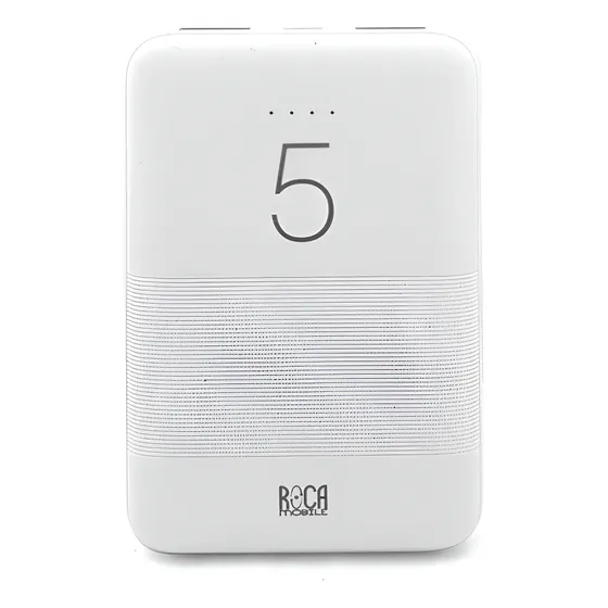 Power Bank Roca Mobile 5000 Mah 2.1 A Portatil | Css ® | Cuotas sin interés