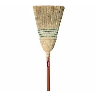 Escoba Fibra Natural Uso Comercial Ideal Para Pisos Rusticos