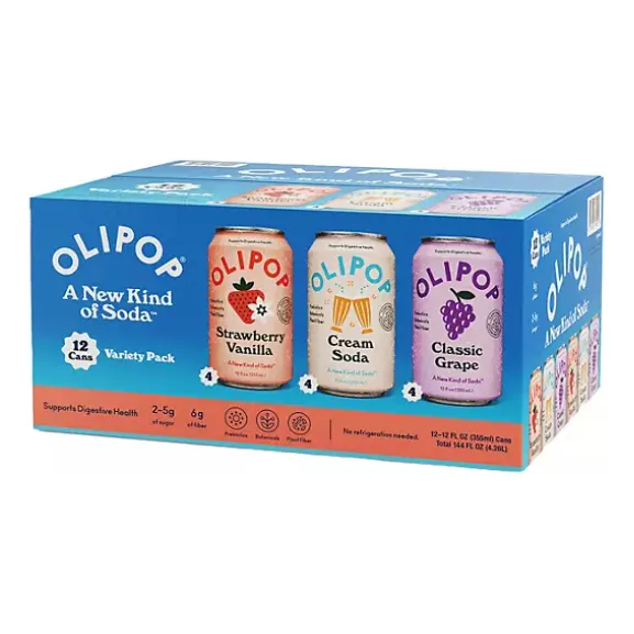 Refresco Olipop 3 Sabores 12 Pack 355ml