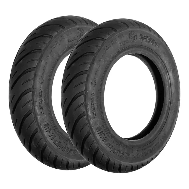 Llantas Mrf 90/100-10 53j Ngp Zapper Tl Honda Dio 110