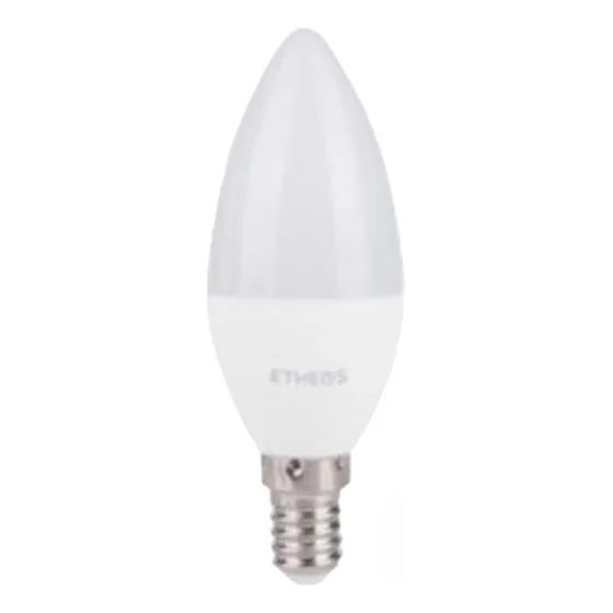 Lampara Bombilla Led Tipo Vela E14 Mignon Velador 