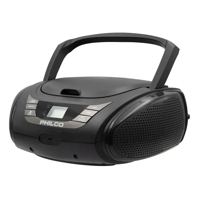 Radio Boombox Bluetooth Cd/usb Philco B2120 Color Negro