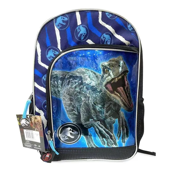 Bolso Morral Escolar Dinosaurios Jurassic World Importado