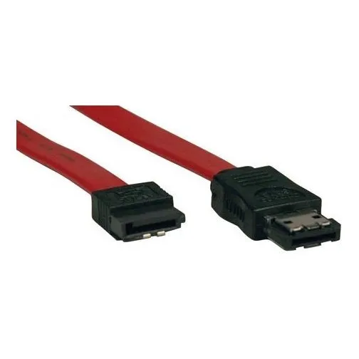 Cable Transicion Sata Esata 2 Pie Soporte Montaje Rojo
