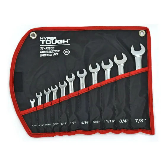 Juego De Llaves Combinadas 1/4  A 7/8  Marca Hyper Tough