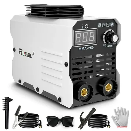 Máquina De Solda Portátil Inversora Elétrica Mma 250A