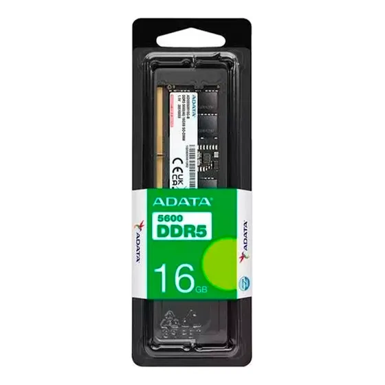 Memória Para Notebook Adata 16gb Ddr5 5600mhz Ad5s560016g-s