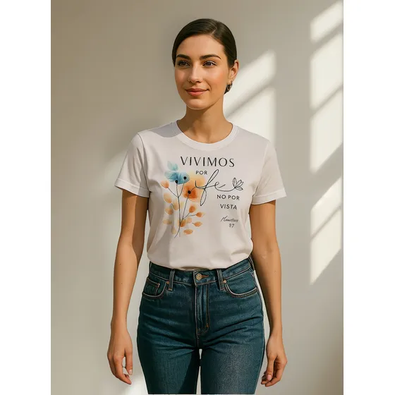 Camiseta Bezalel Urban Básica Mujer Todas Las Tallas
