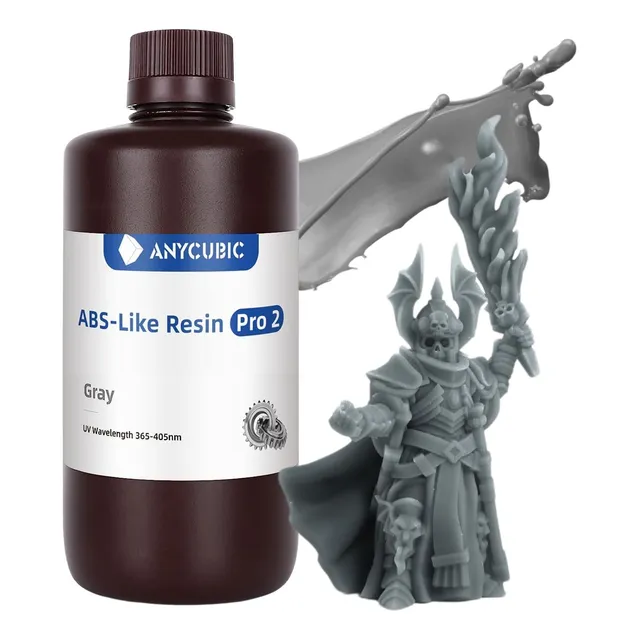 Resina Para Impresora 3d Anycubic Abs Pro 2 Resistente 1 Kg