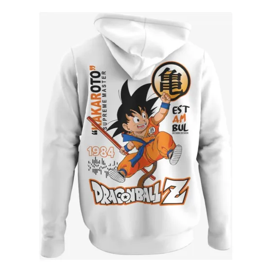 Canguro Hoodie Unisex Estampado Dragon Ball