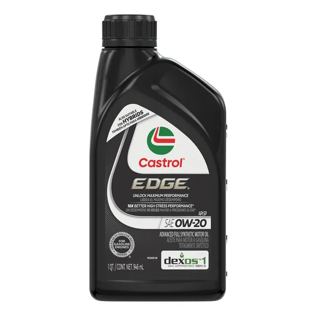 Aceite Castrol Edge 0w-20 Full Sintético  6 Und X Cuarto
