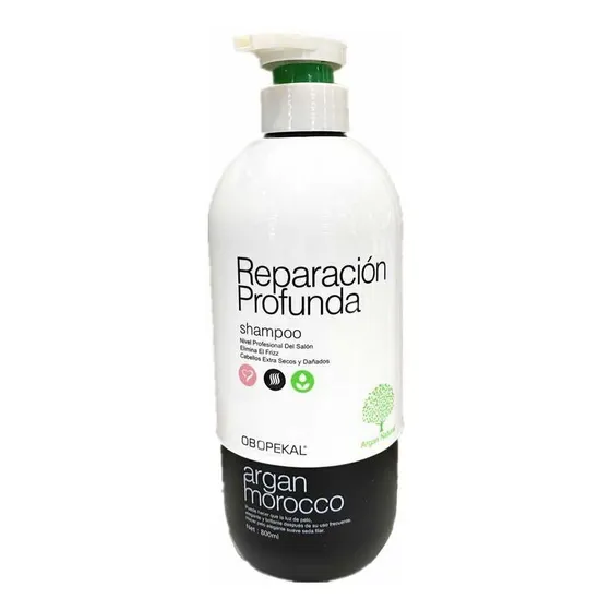 Shampoo Reparación Profunda Argan 800ml Obopekal