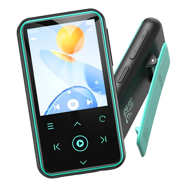 Reproductor De Música 64gb Agptek Mp3 Con Botón Táctil, Clip
