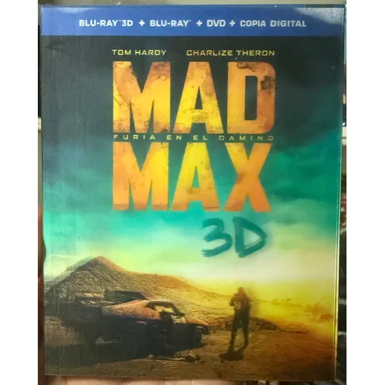 Blu-ray Mad Max Furia En El Camino 3d