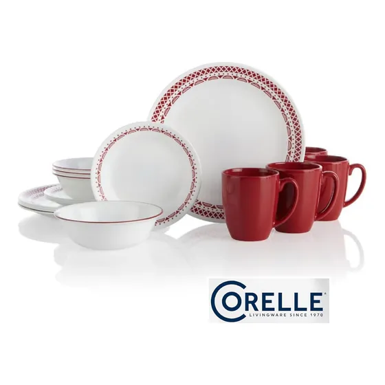 Juego De Vajilla 16 Piezas Platos Corelle D Vitrelle Cordoba