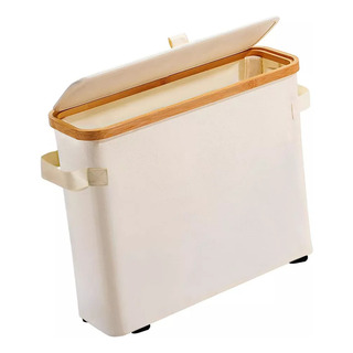 Portarrollos De Papel Higiénico De Bambú Con Tapa Portarrollos De Papel Higiénico De Bambú Con Tapa