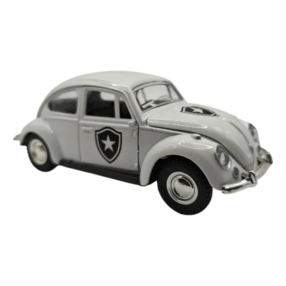 Carrinho Miniatura Vw Fusca De Ferro A Fricção Clássico