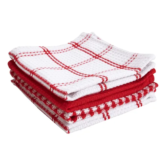 Toallas Cocina T-fal Premium: Absorbentes, Algodón, 30x33cm,