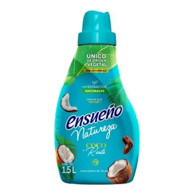 Suavizante Ensueño Natureza Coco karité en botella 1.5 L