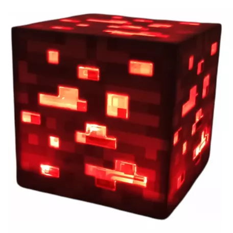 Lámpara Cubo De Luz Minecraft Decorativo Juguete Recargable