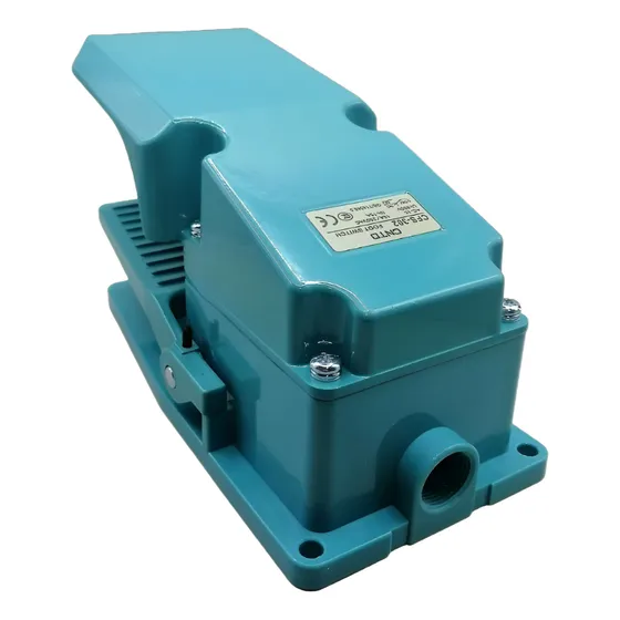 Interruptor De Pedal Metálico Con Guarda 15amp Cntd Cfs-302