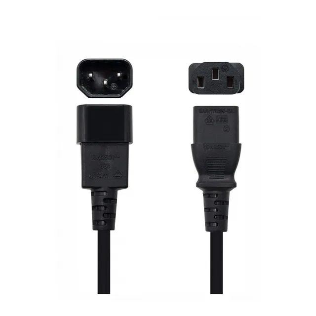 Cable Poder Ups Trautech Macho Hembra 1.80 Metros Pc Monitor