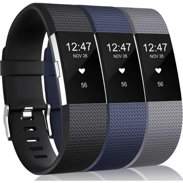 Mallas De Reloj Fitbit Charge 2 Hr / 3 Unidades / Talle S