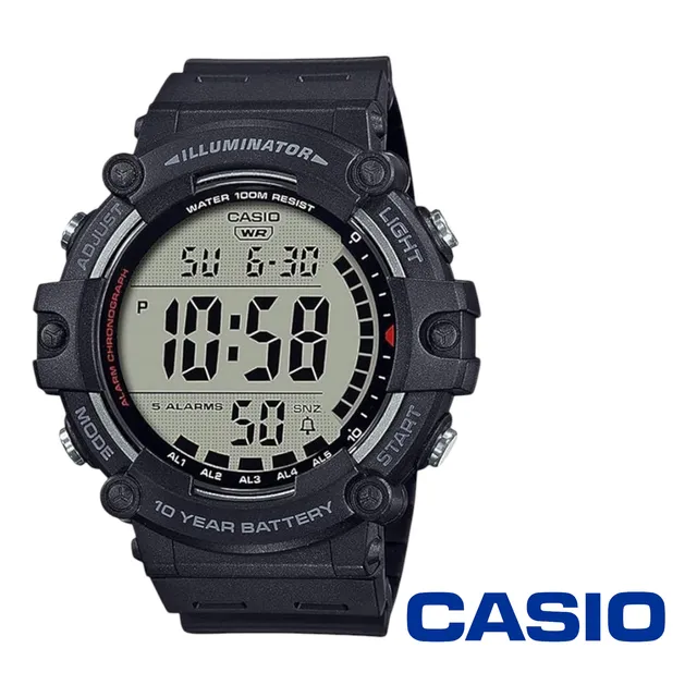 Reloj Casio Original Hombres Modelo Ae1500wh Bateria 10 Años