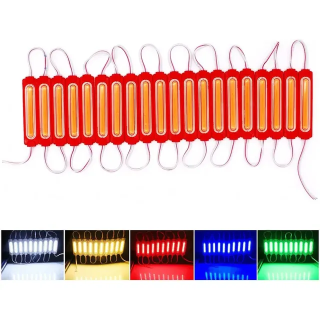 60 Modulos Led 2835 Ip65 Contra Agua Luz Colores Luz Rojo Módulo LED de inyección retroiluminación 2835 impermeable luz decorativa para letras publicitarias con cinta adhesiva trasera