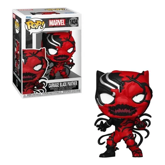 Funko Pop - Marvel - Carnage Black Panther (1434)