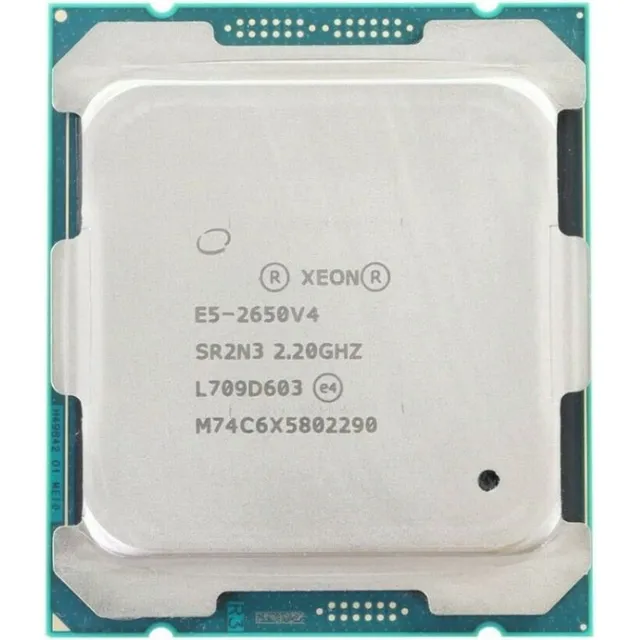 Procesador De Cpu Xeon E5 2650v4 Lga 2011-3 De 12 Núcleos Y