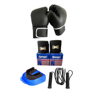Promo Guantes Boxeo 10 12 14oz+ Soga+ Bucal+ Estuche+ Vendas Promo Guantes Boxeo 10 12 14oz+ Soga+ Bucal+ Estuche+ Vendas