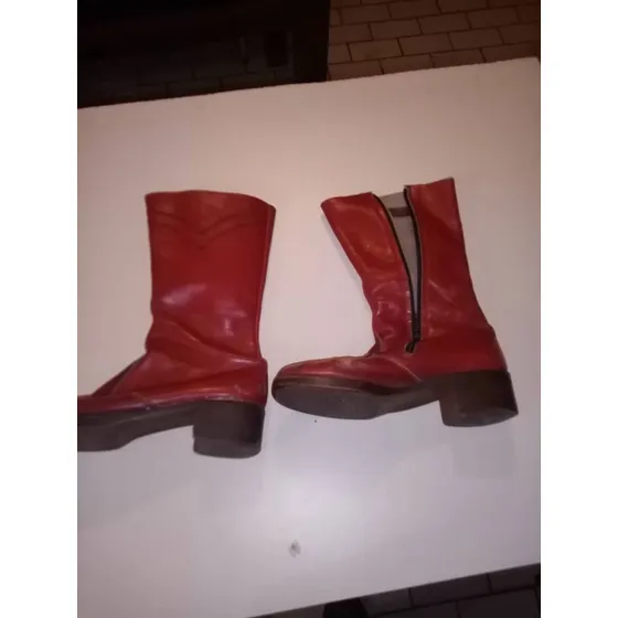 Botas Mujer Frio Cuero T/37 Ventagaraje Cm3