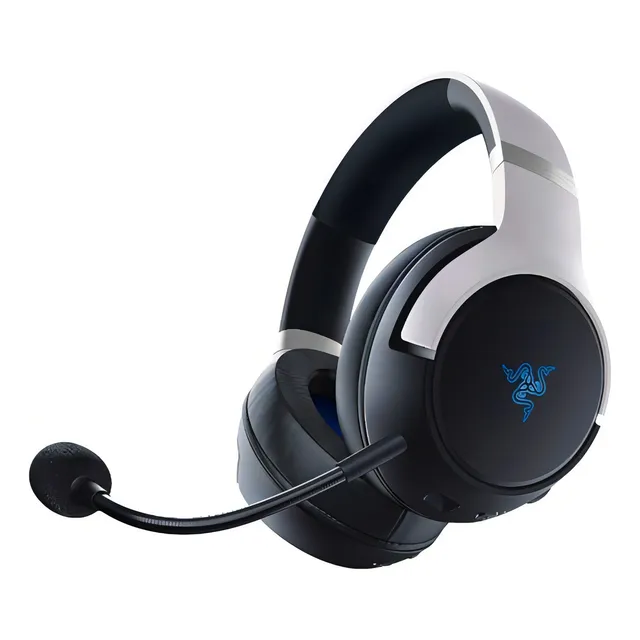 Audifono C/microf. Razer Kaira Pro Ps5 Wireless/bt Chroma Color Blanco