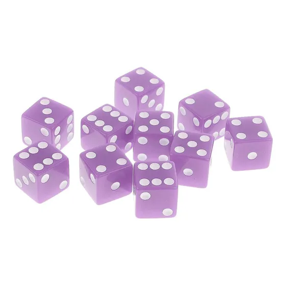 Piezas Dados De Seis Caras D6 Dados De Dados Digitales Para