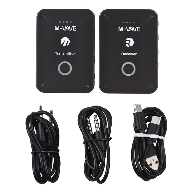 Auriculares Inalámbricos Con Monitor Recargable M-vave