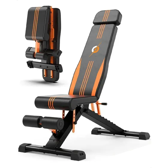 Banco Pesas Multifuncional Pecho Gimnasio Gym Reclinable Plegable Fitness Press Banca Ejercicios Entrenamiento Pesas Mancuernas Abdomen Funcional En Casa Pbold