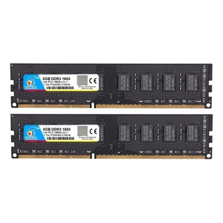 Kit 2 Memória Ram Ddr3 8gb 1600mhz Gamer Lacrada Nota Fiscal Kit 2 Memória Ram Ddr3 8gb 1600mhz Gamer Lacrada Nota Fiscal
