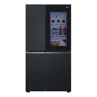 Geladeira Smart LG Inverter Side By Side Instaview 647 Litros Cor Black Inox Geladeira Smart LG Inverter Side By Side Instaview 647 Litros Cor Black Inox