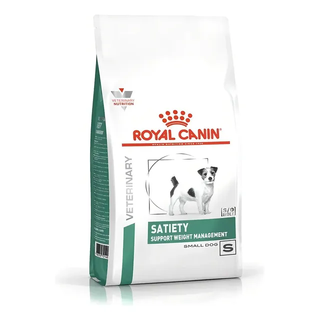 Ração Seca Royal Canin Canine Veterinary Diet Satiety para Cães Adultos de Porte Pequeno com Excesso de Peso - 7,5kg
