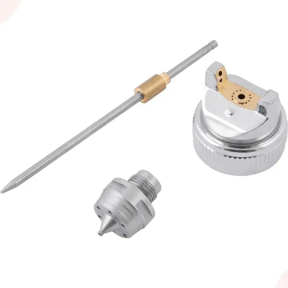 Kit Reparo Com Capa De Ar Agulha E Bico H-827c 1.7mm - Rotta