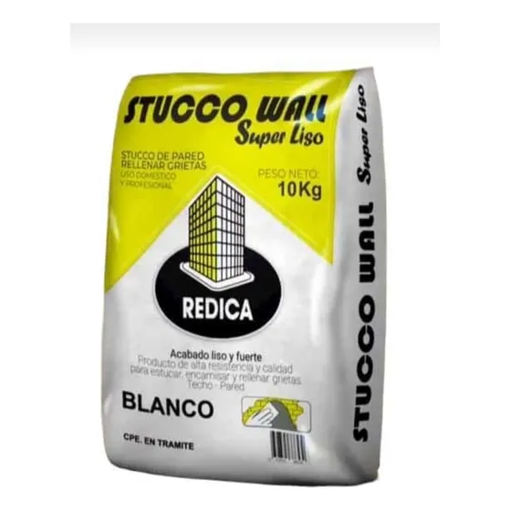 Estuco Wall Blanco Para Superficie 10 Kilos 