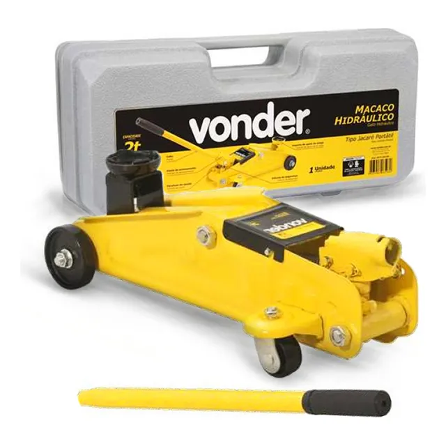 Mini Macaco Hidraulico Tipo Jacarezinho 2t Vonder Portátil