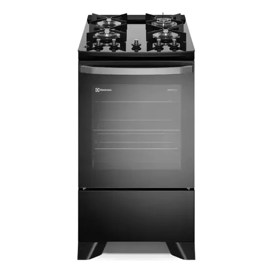 Fogão Fe4gp Efficient Perfectcook Preto Electrolux 127/220V