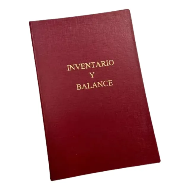 Libro De Inventario Y Balance - Societario (200 Pág.)