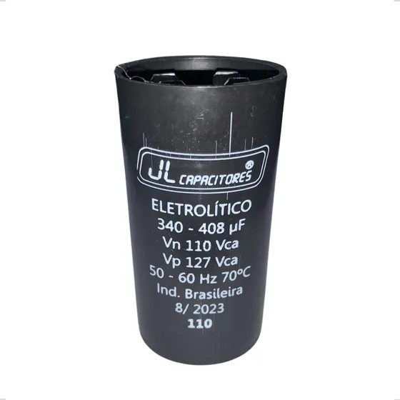 Capacitor Partida Eletrolítico Motor 340-408uf 110v Jl