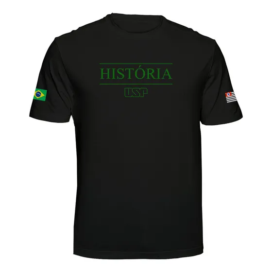 Camiseta História Usp Universidade De São Paulo