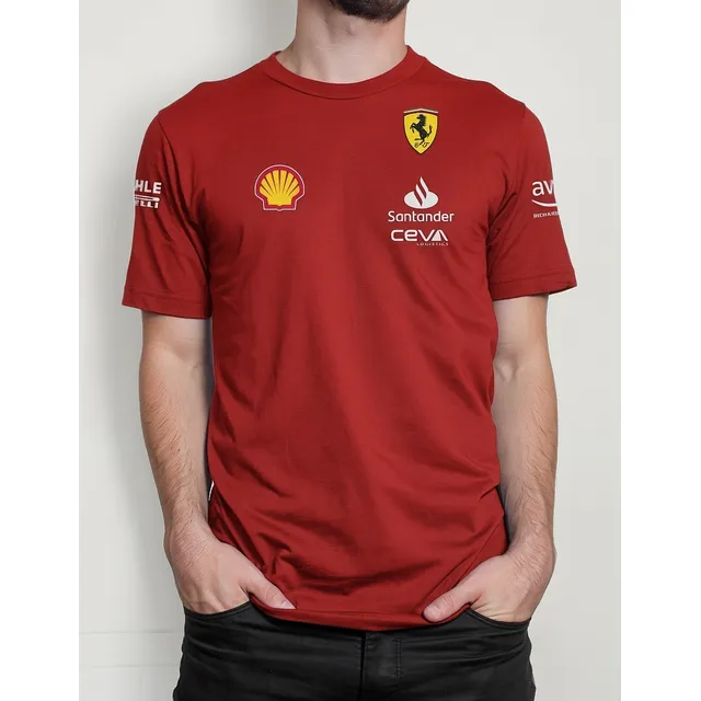 Polera Scuderia Ferrari 2023 Team + Tazón