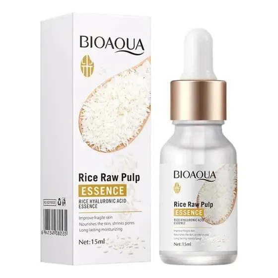 Serum De Arroz Blanqueador Bioaqua 15 Ml Momento de aplicación Día\u002FNoche Tipo de piel Todo tipo de piel | Cuotas sin interés
