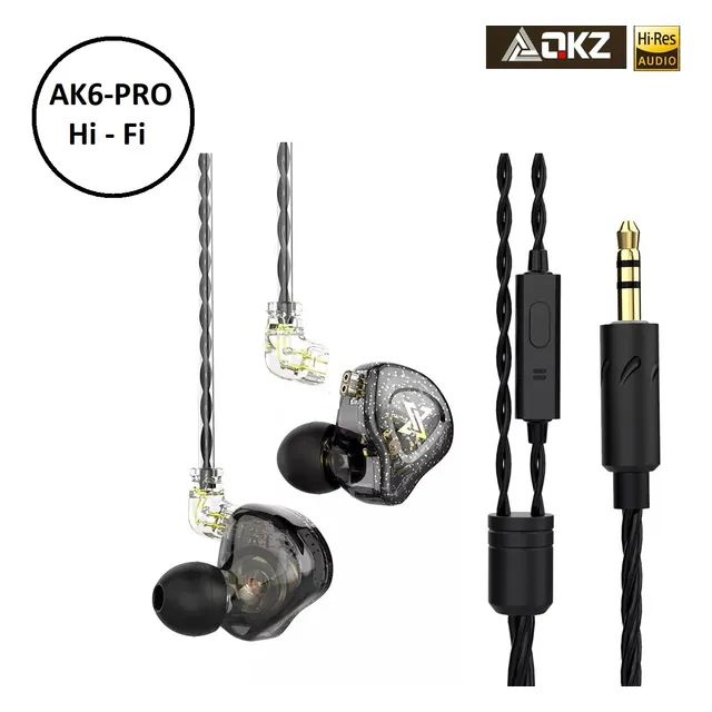 Audifonos In Ears Qkz Monitor Manos Libres